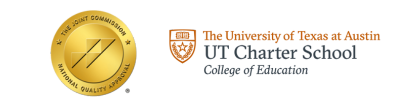 The Joint Commission and UT Charter Schools logos