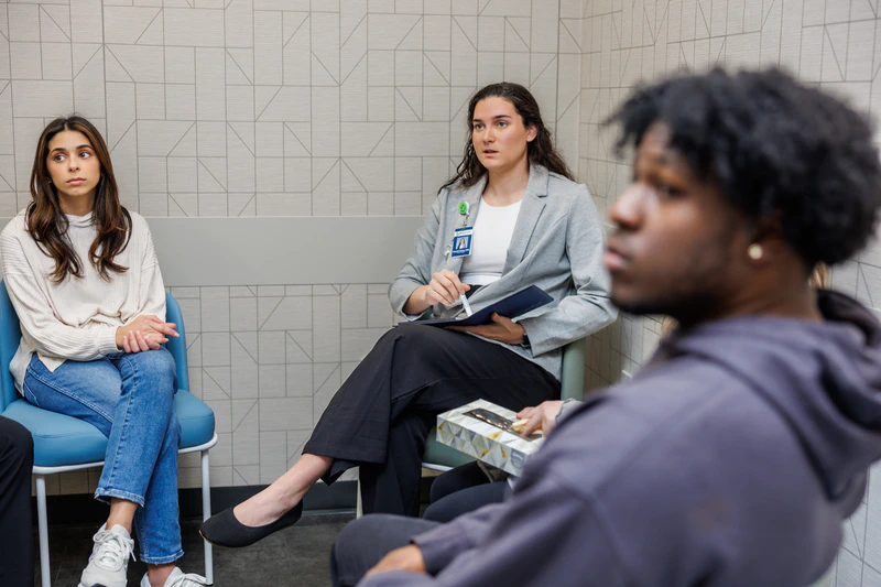 basepoint breakthrough group therapy session taking place