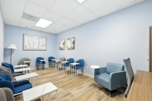 Adult group therapy room