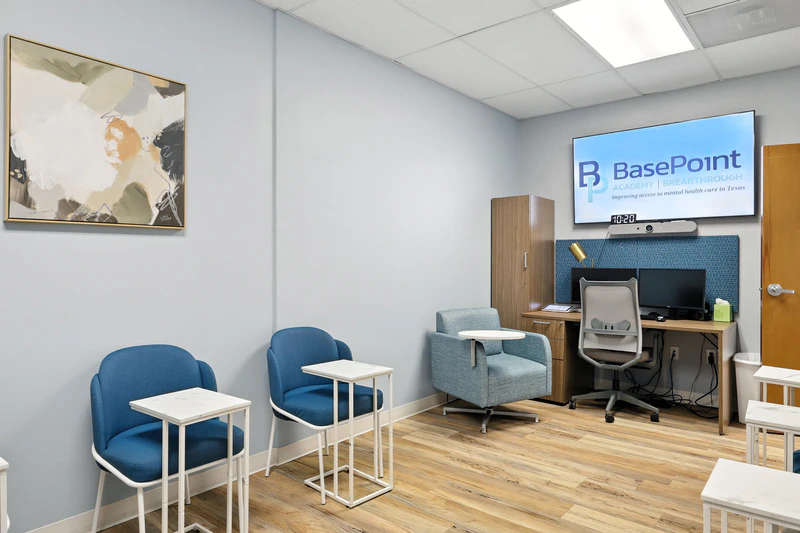 BreakThrough Forney young adult counseling room with desks
