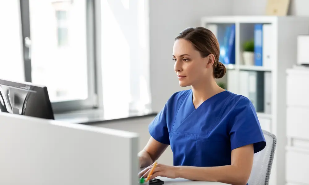 dr on computer