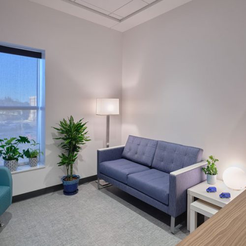 BasePoint Breakthrough therapy room in Arlington, TX facility